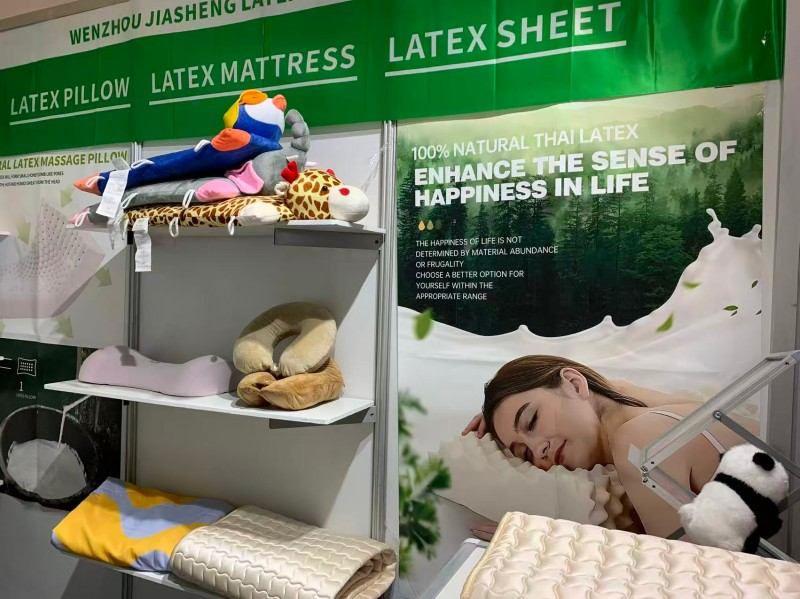 Wenzhou Jiasheng Latex Products Co., Ltd. dalyvavo parodoje „Sleep Expo Middle East 2025“